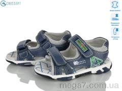 Сандалии, CROSSOPT оптом Z624 l.blue-green