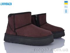 Угги, Lvovbaza оптом 5501 коричневий