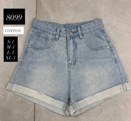 Шорты джинсовые женские оптом 30496851 8099-236