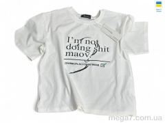Футболка, Mimicoo оптом 028 білий (110р)