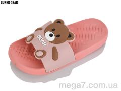 Шлепки, Super Gear оптом 02065-09 pink