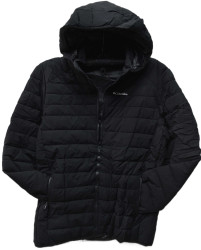 Куртки демисезонні чоловічі БАТАЛ (чорний) оптом