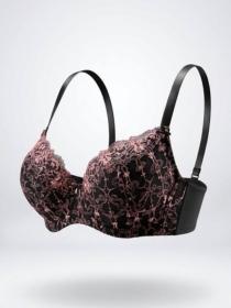 Бюстгальтер Diorella 34126C (  чёрно-коралловый, C  6 шт. )