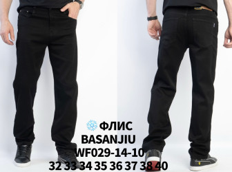Джинсы мужские на флисе ПОЛУБАТАЛ оптом 18270395 WF029-14-10-35