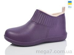 Галоши, Lot Shoes оптом N7009 т.фіолет