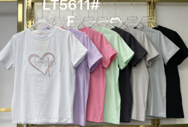 Футболки жіночі Батал оптом NANA 