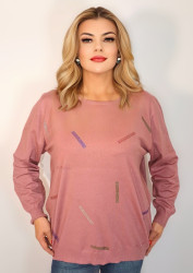 Свитера женские БАТАЛ оптом 63284957 535-43