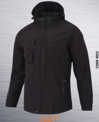 Куртки демисезонные мужские AZT (черный) оптом 79304618 9852-32