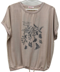 Футболки жіночі БАТАЛ оптом 