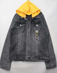 Куртки джинсовые юниор оптом 61904738 16-59