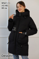 Куртки зимние женские DESSELIL (черный) оптом 20678359 601-1