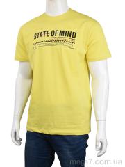 Футболка, Мир оптом 3707-065 yellow