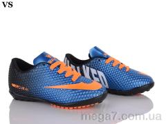 Футбольная обувь, VS оптом Walked Mercurial 04 blue