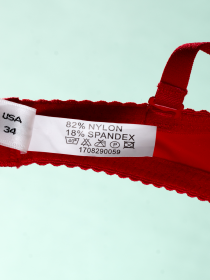 Бюстгальтер Acousma A6391BCH (  красный, C  6 шт. )