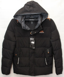 Куртки зимние мужские (черный) оптом 75214983 9866-20
