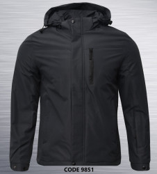 Куртки демисезонные мужские (серый) оптом 12687354 9851-14