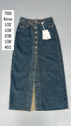 Юбки джинсовые женские оптом 37428169 7019-25
