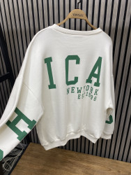 Свитшоты женские на флисе оптом 93740815 85-15