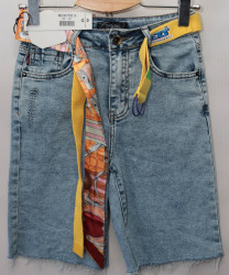 Шорты джинсовые женские DKNSEL оптом 64835019 DK2193-1-14