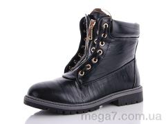 Ботинки, Захар-Gold оптом A15 black 36-40 змейка