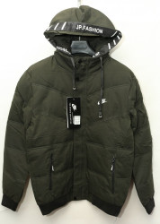 Куртки зимние мужские (хаки)  оптом 70421963 A4-1