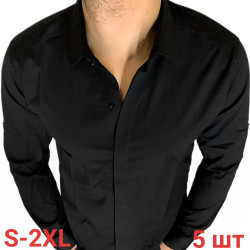 Рубашки мужские VARETTI оптом 19584637 05-35