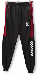 Спортивные штаны мужские (черный) оптом Турция 92731504 04 -32