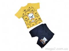 Костюм, Kids-modnik оптом 58303 жовтий