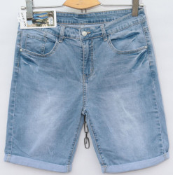 Шорты джинсовые женские БАТАЛ оптом 51976340 DX3045-19