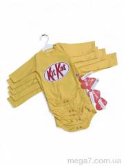 Боди, Kids-modnik оптом 5830 жовтий