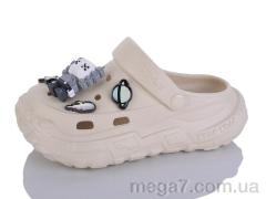Кроксы, Alimama-Girnaive оптом 8160-3 беж
