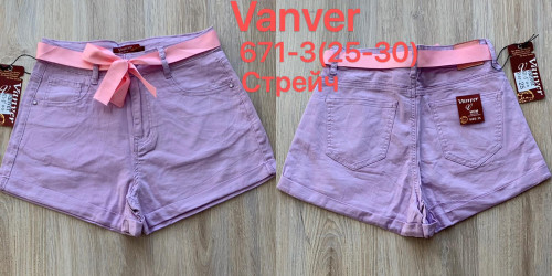 Шорты джинсовые женские VANVER оптом 32170958 671-3-11