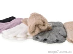 Варежки, CAP оптом 5006 (норка) mix