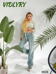 Джинсы ПАЛАЦЦО женские оптом 71054396 3638-0