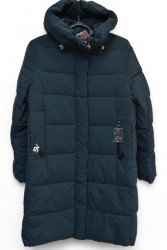 Куртки зимние женские FURUI БАТАЛ (темно-синий) оптом 45291836 3801-49