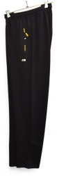 Спортивные штаны мужские БАТАЛ (черный) оптом 42795603 04-49