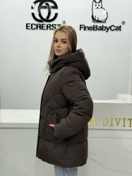 Куртки зимние женские ПОЛУБАТАЛ оптом 59403261 6030-344