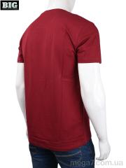 Футболка, BIG оптом 3707-0083-2 bordo