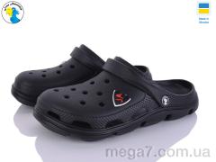 Кроксы, Jose Amorales оптом 116371 чорний