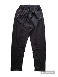 Спортивные штаны мужские БАТАЛ (черный) оптом 24106953 05-112