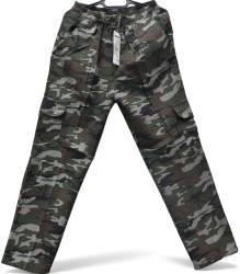 Спортивные штаны мужские на флисе оптом 72586490 007-121