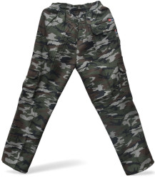 Спортивные штаны мужские на флисе оптом 72586490 007-121