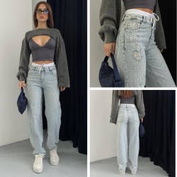 Джинсы женские оптом 70952341 51989-101