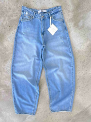 Джинсы женские I8DENIM ПОЛУБАТАЛ оптом 51389042 002-275