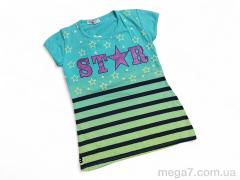 Футболка, Kids-modnik оптом 7743 бірюзовий