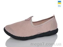 Слипоны, Inblue оптом S18 сітка рожевий