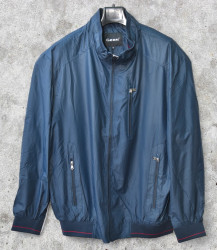 Куртки демисезонные мужские GEEN БАТАЛ (синий) оптом 43268095 9904-1-3