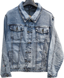 Куртки джинсовые мужские BARONJNS оптом 42369810 843-95