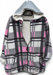 Рубашки женские на меху БАТАЛ оптом 93417820 015-5