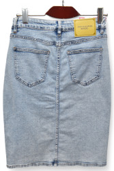Юбки джинсові жіночі ПОЛУБАТАЛ оптом